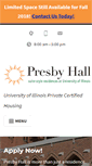 Mobile Screenshot of presbyhall.com